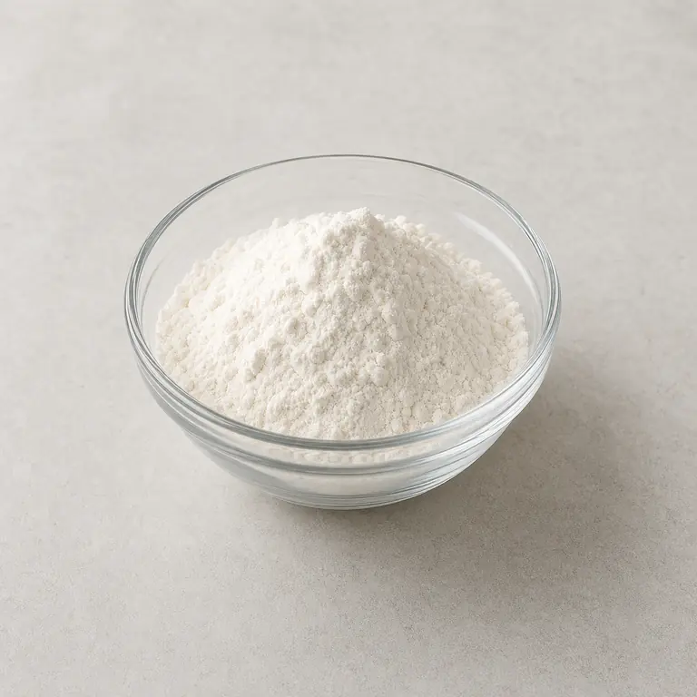 All-purpose flour on a neutral surface