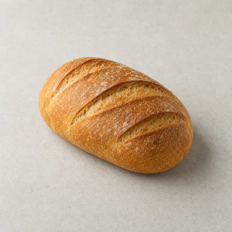 Bread on a neutral surface