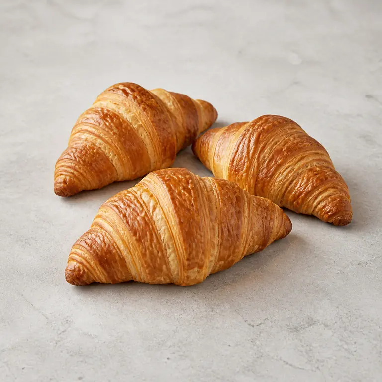 Croissants on a neutral surface