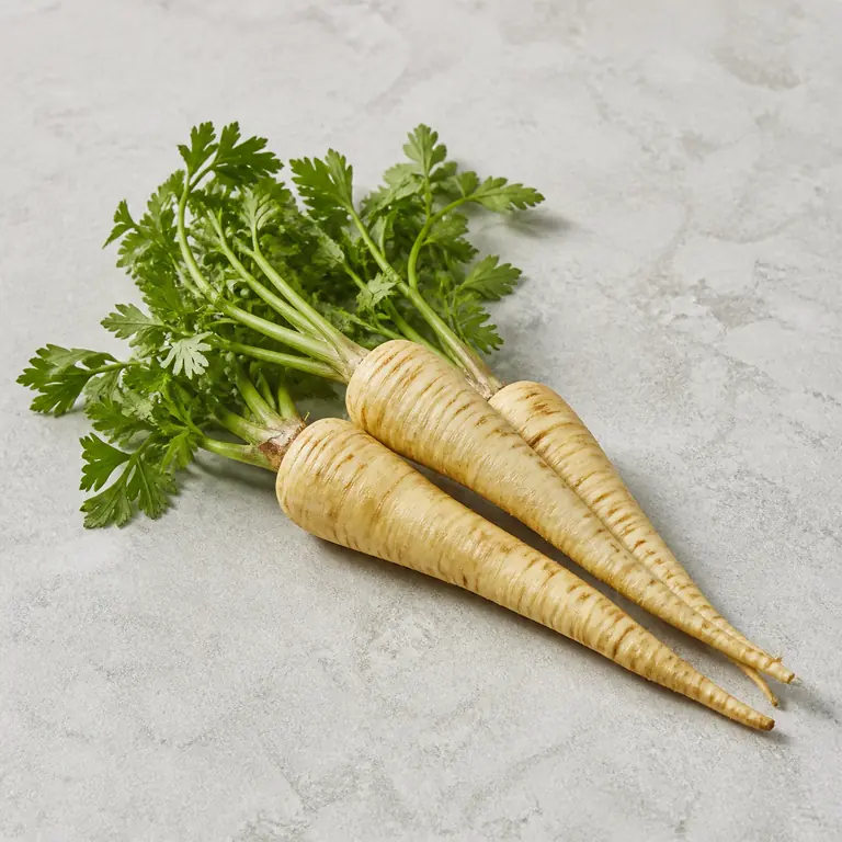 Parsnips on a neutral surface