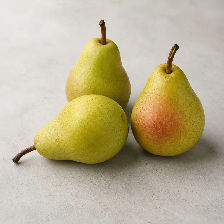 Pears on a neutral surface